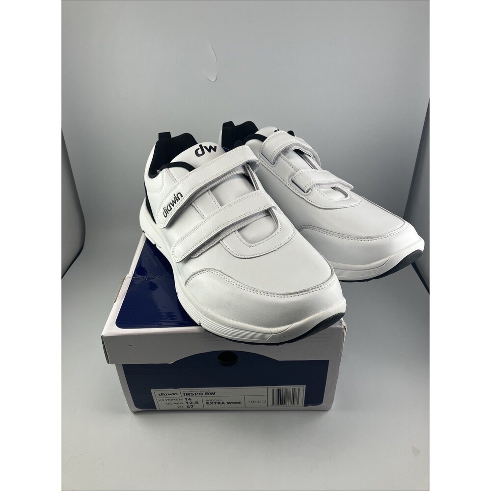 Diawin Inspo BW Swollen Feet Shoes with straps Xtra Wide Walking Shoes Men 12.5